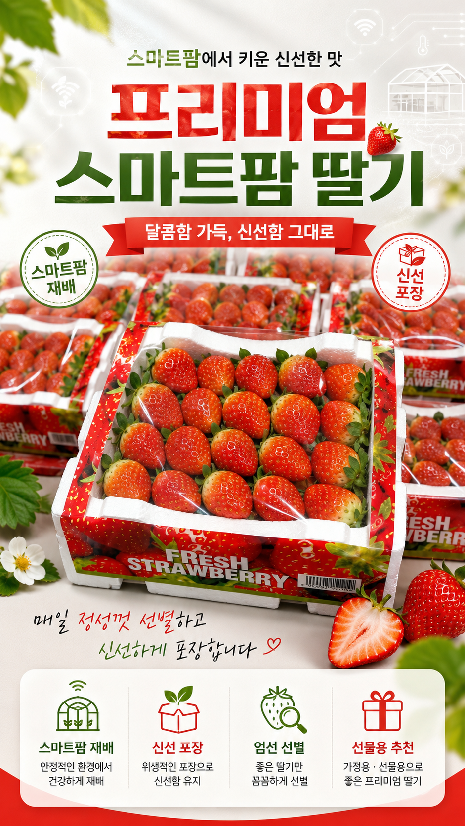 프리미엄 스마트팜 딸기